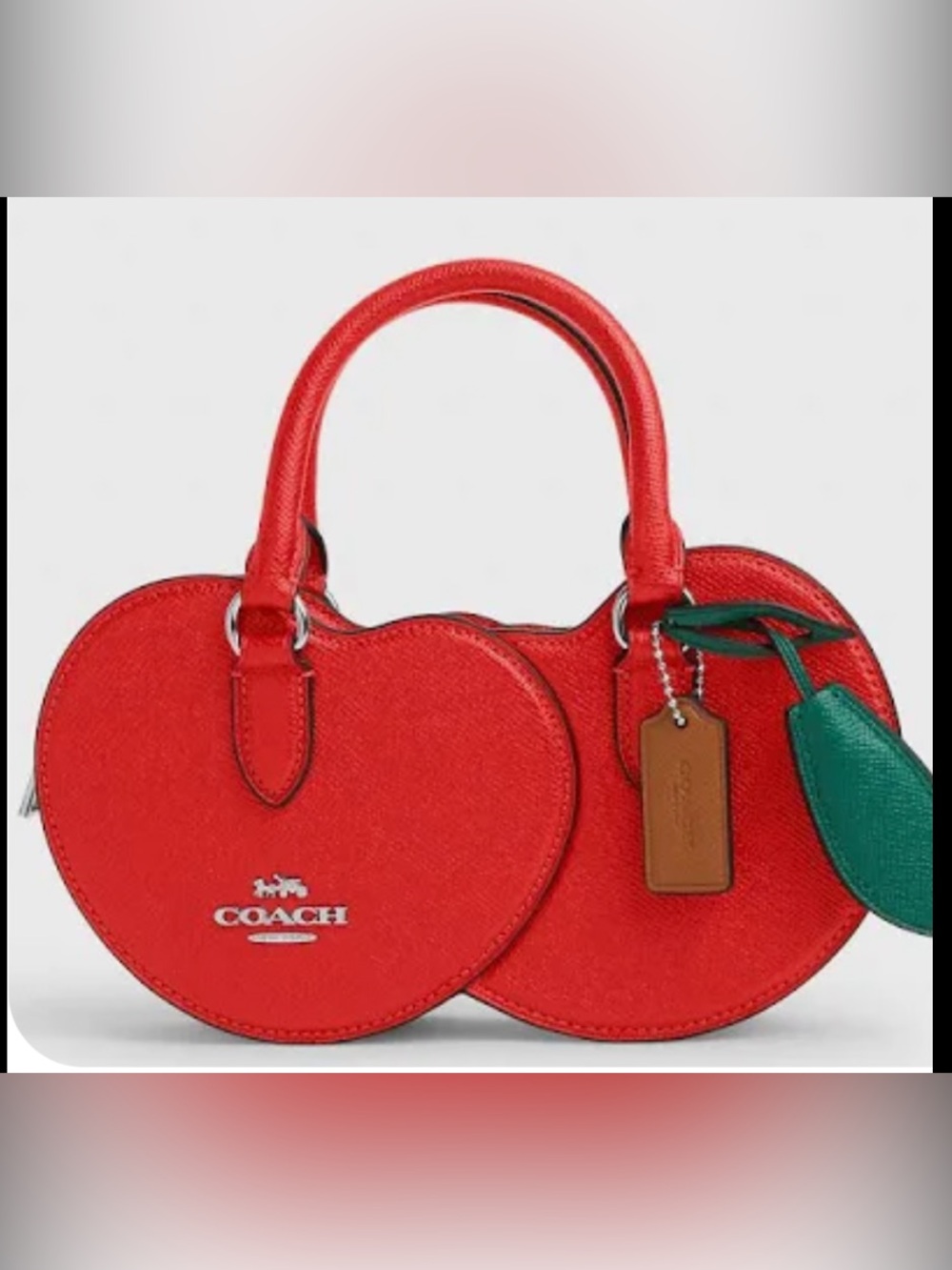 COACH Cherry 🍒 Crossbody CR249 NWOT